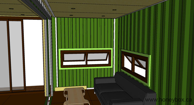 9 container House - 4FOUR4 - HoneyBox INC