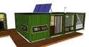 12 container House - 4FOUR4 - HoneyBox INC