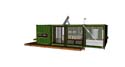 3 container House - 4FOUR4 - HoneyBox INC