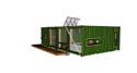 4 container House - 4FOUR4 - HoneyBox INC