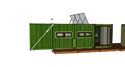 7 container House - 4FOUR4 - HoneyBox INC