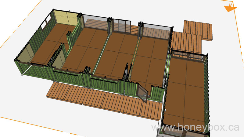 HoneyBox INC - container house saturna 11