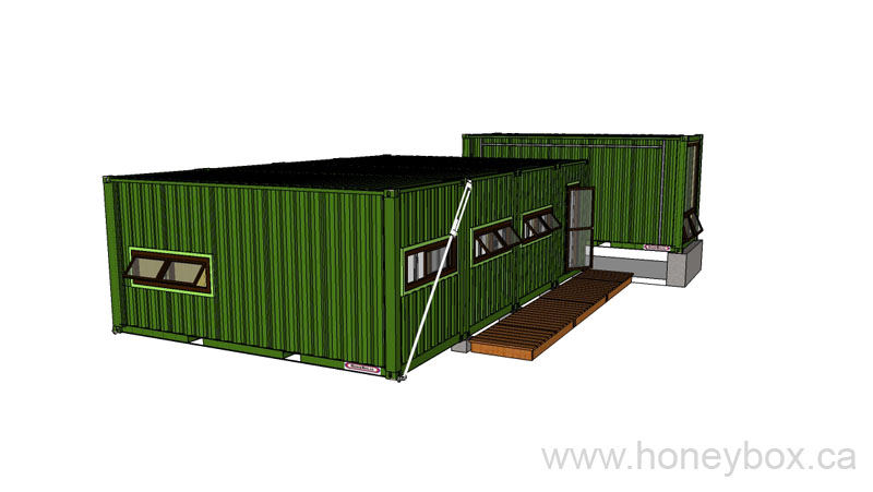 HoneyBox INC - container house saturna 3
