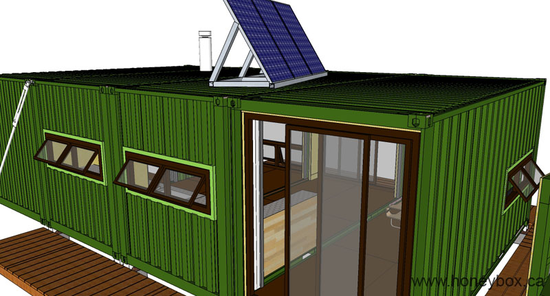 17 container House - 4FOUR4 - HoneyBox INC
